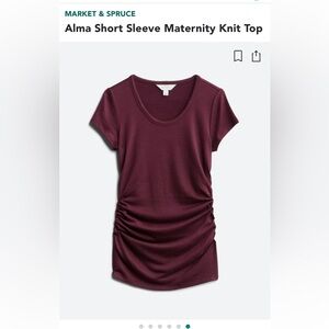 Market and Spruce Maternity Top Size Small